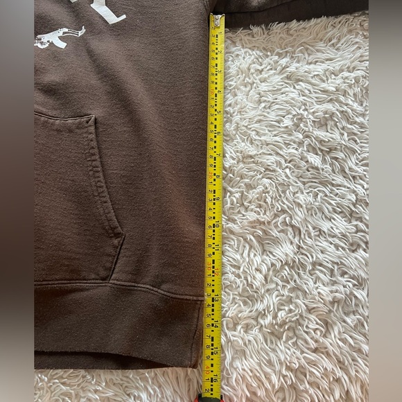 VAGUE Streetwear Brown Hoodie - Picture 5 of 7